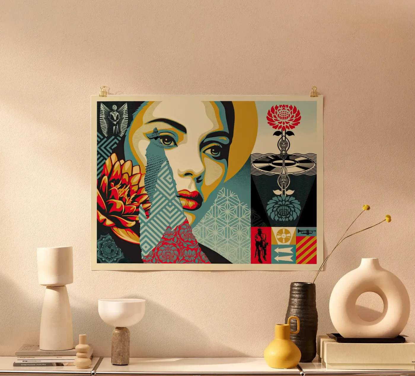 Harmonious Elements poster van American Poster