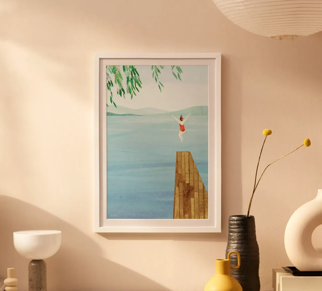 Wild Swim poster by Henry Rivers