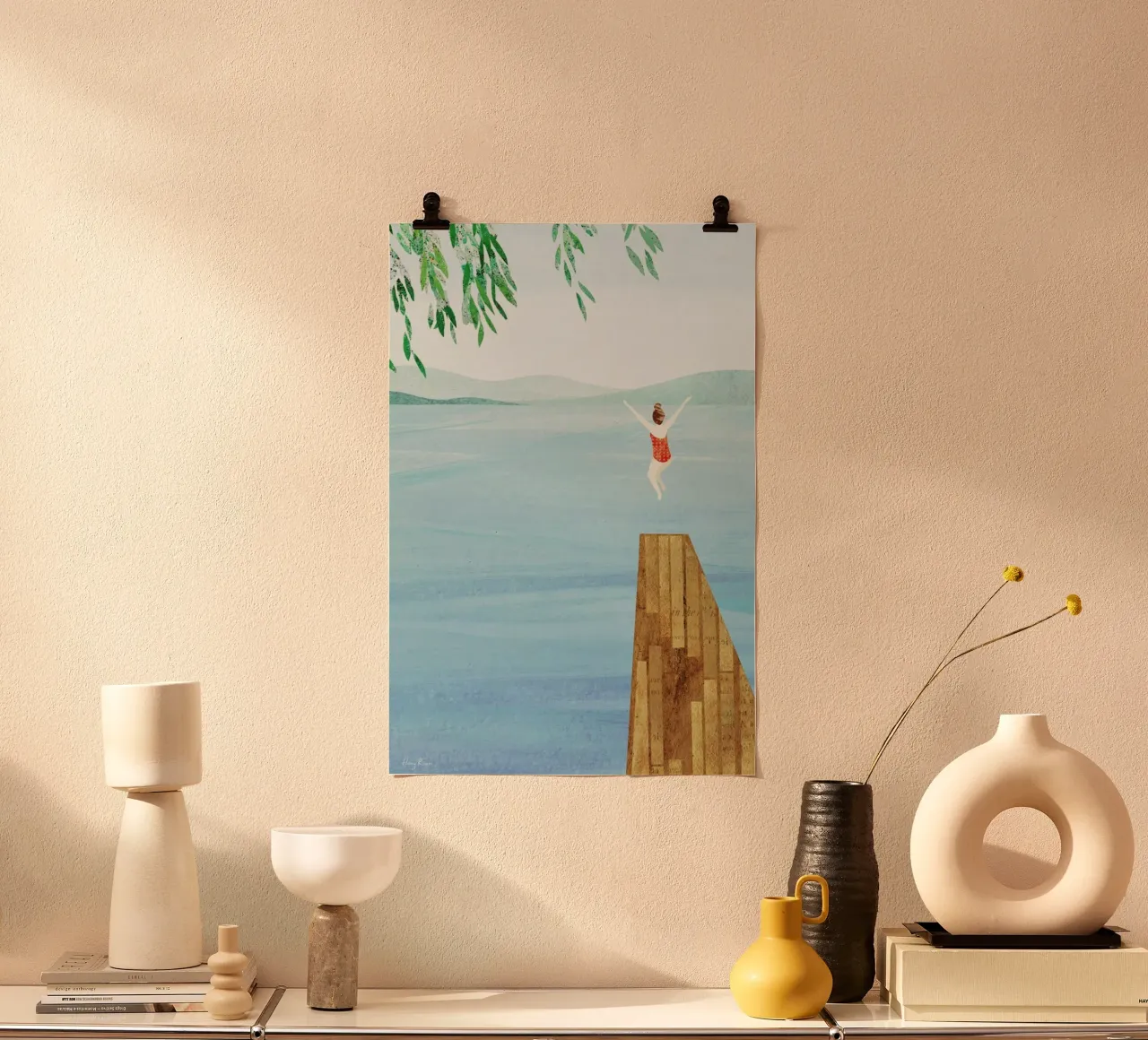 Wild Swim poster by Henry Rivers