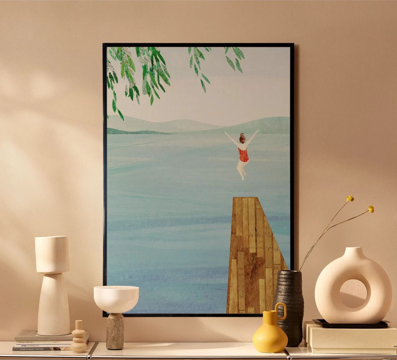 Wild Swim Poster von Henry Rivers