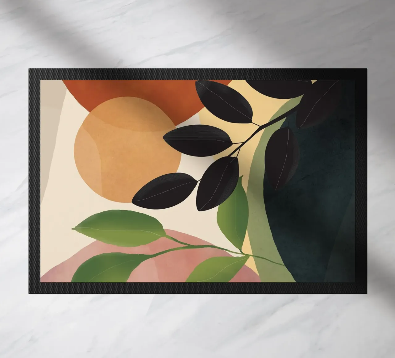 Abstract Sun Rays on the Branches 1 zerbino da Flow Line