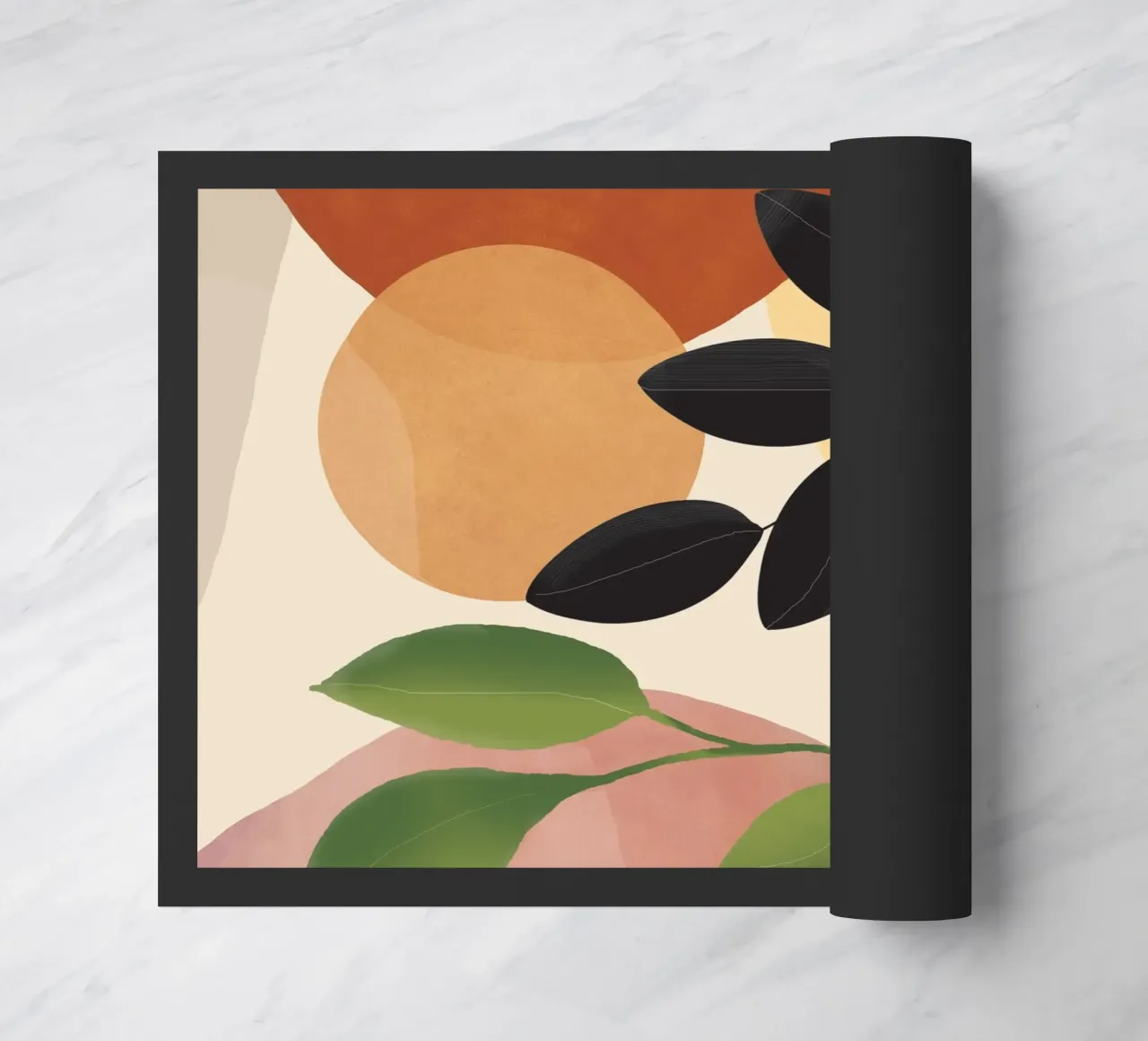 Abstract Sun Rays on the Branches 1 zerbino da Flow Line