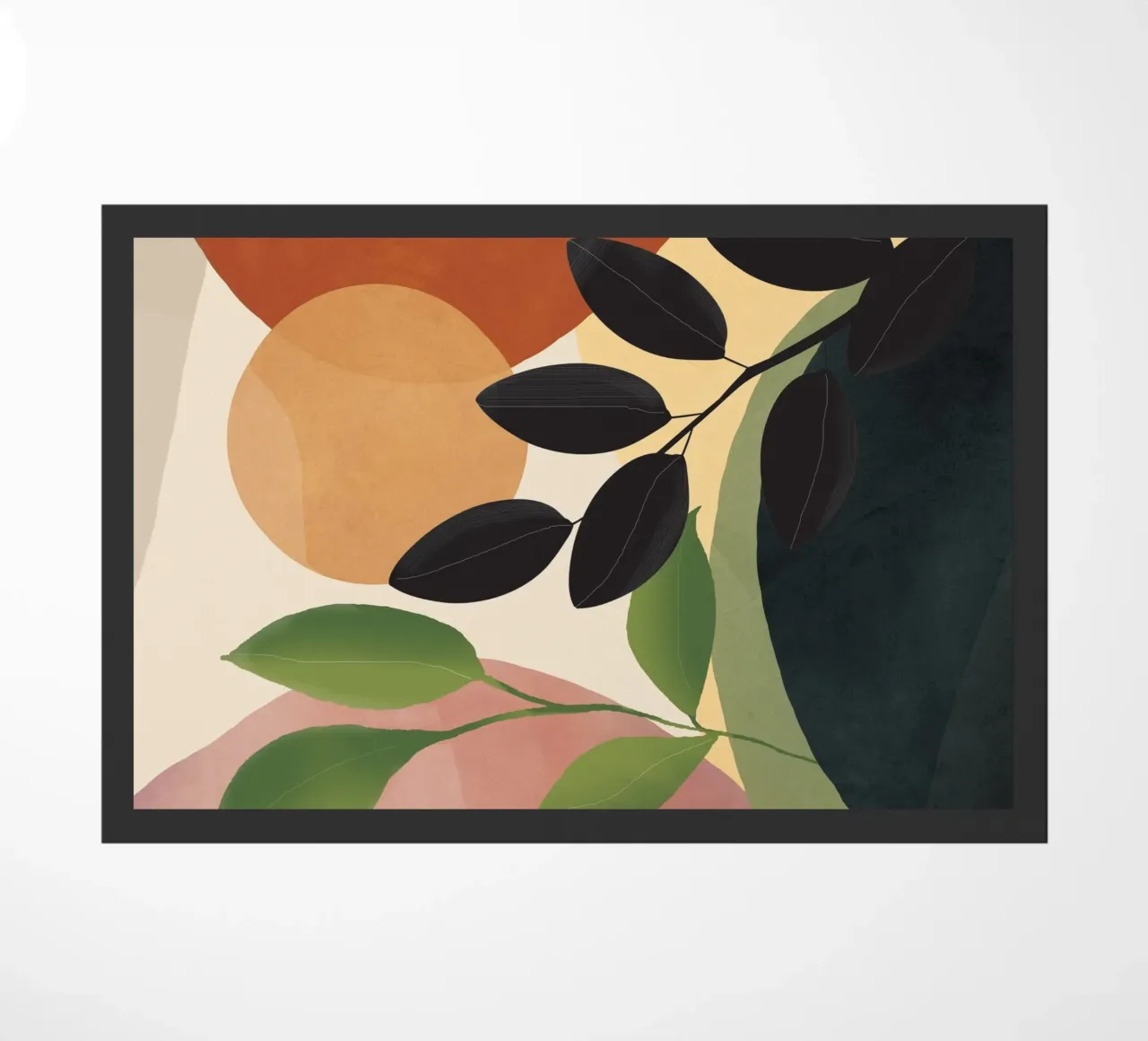 Abstract Sun Rays on the Branches 1 zerbino da Flow Line