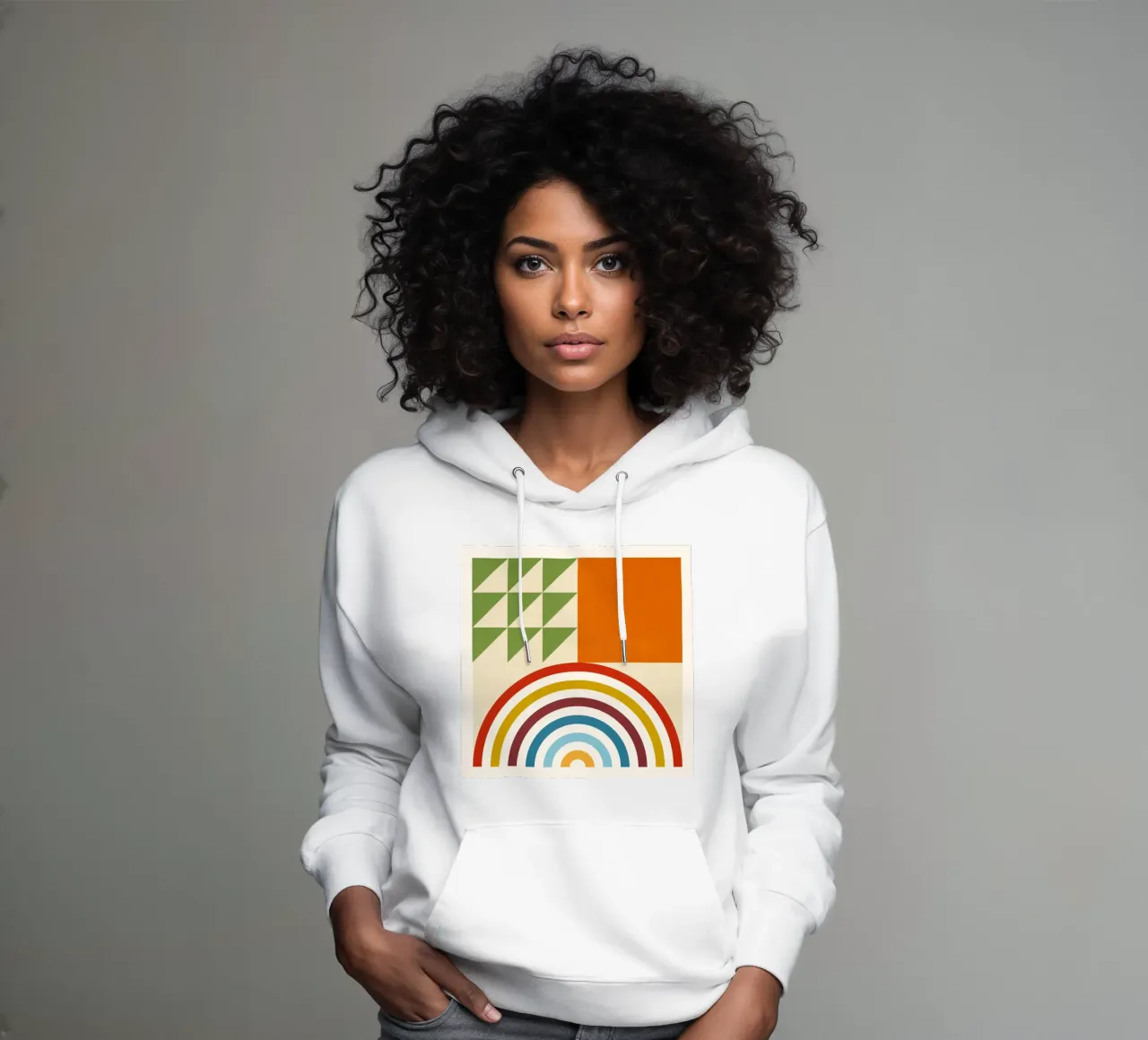 Round Flow No. 1 felpa con cappuccio da Flow Line