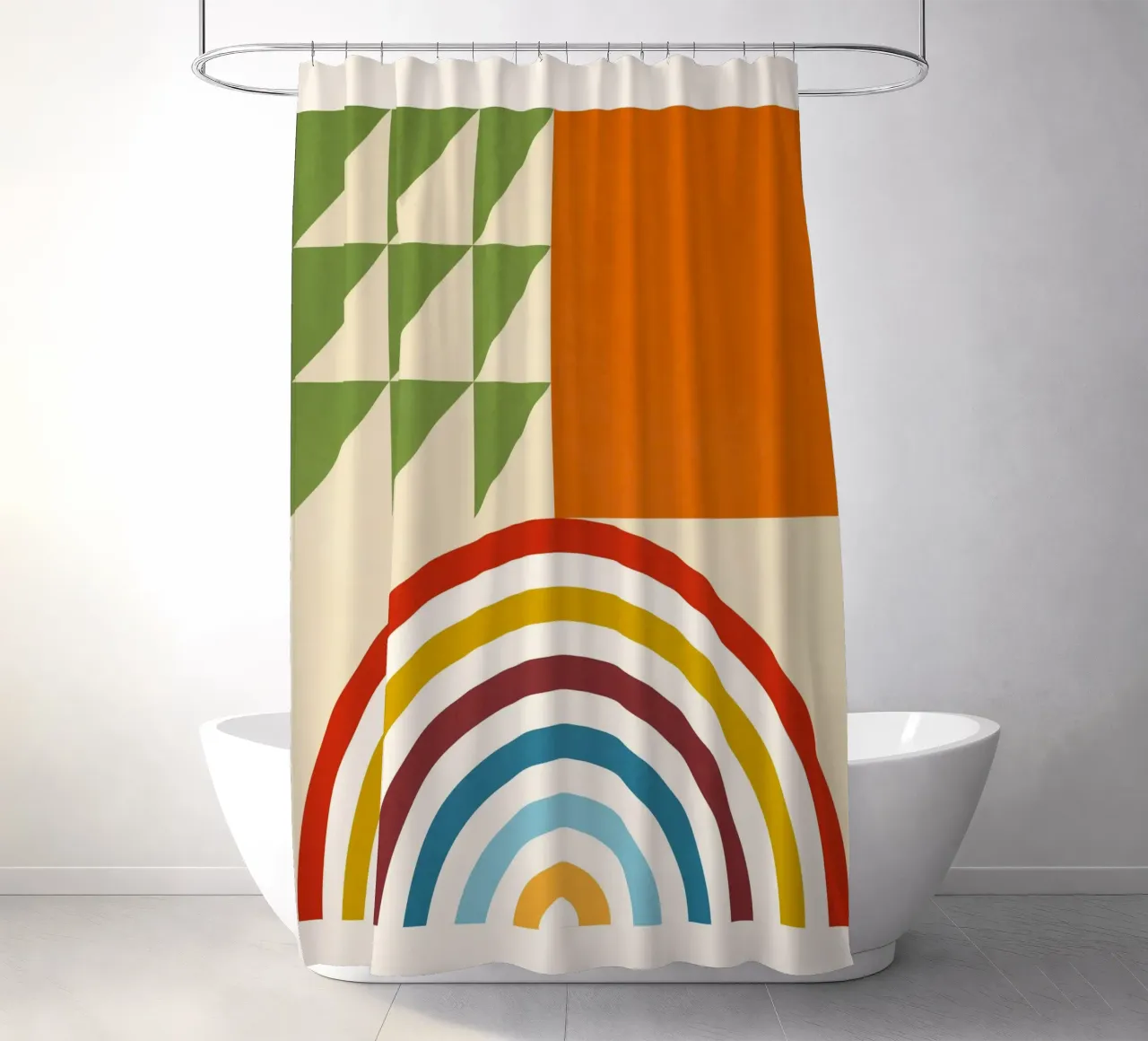 Round Flow No. 1 tenda da doccia da Flow Line