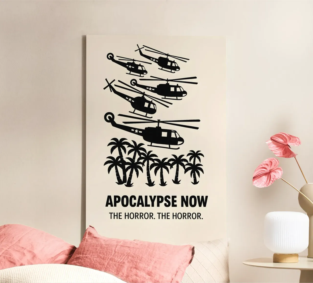 Apocalypse Now Print tela con Cornice a cassetta da MoviesArt