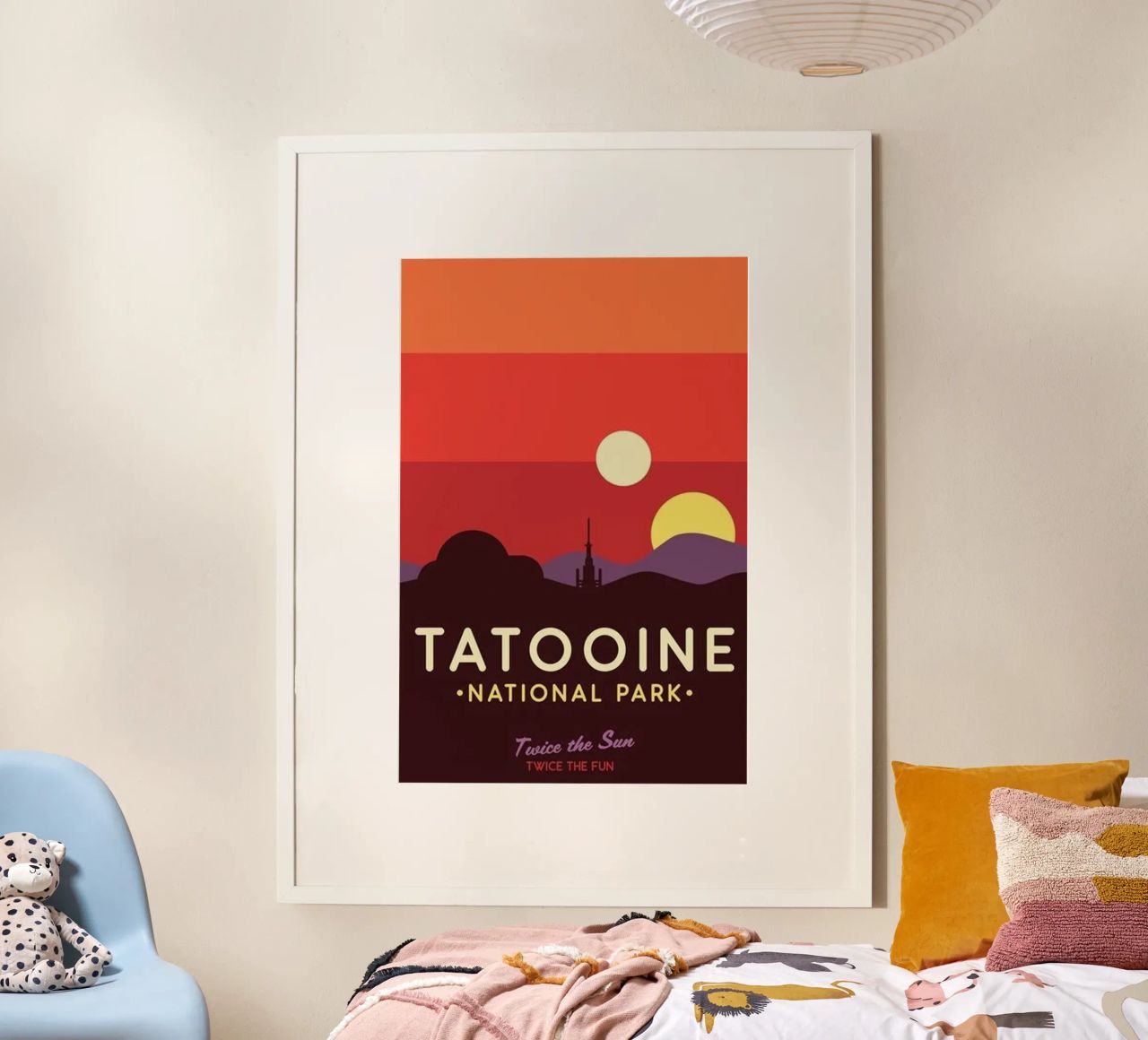 Reise nach Tatooine Poster von youngs print