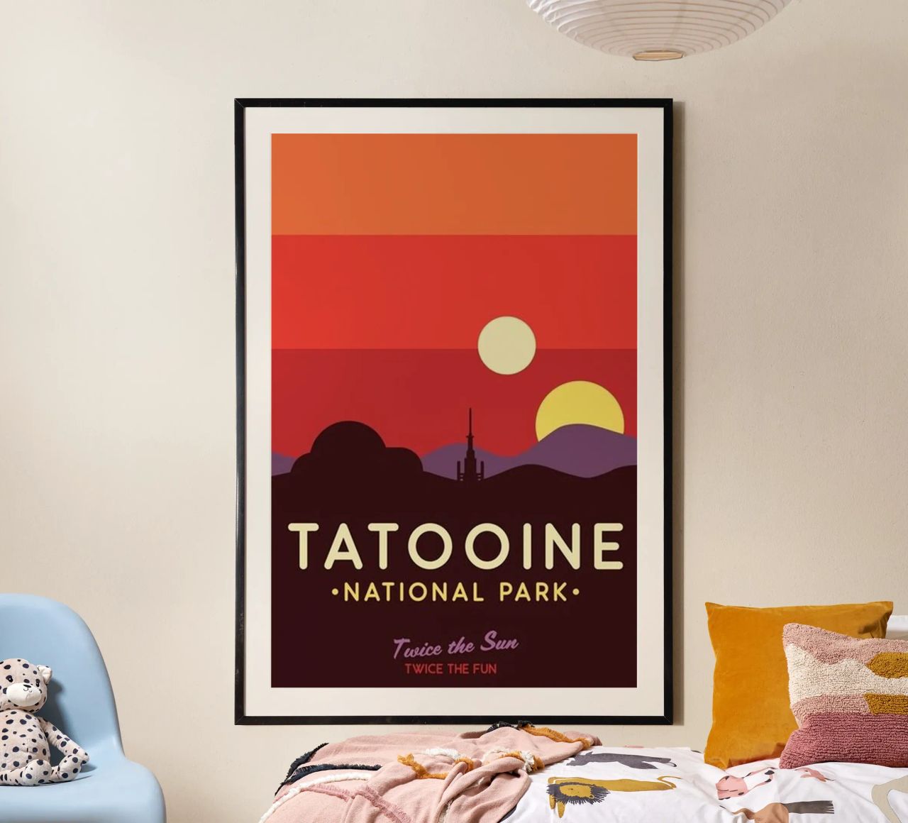 Reise nach Tatooine Poster von youngs print