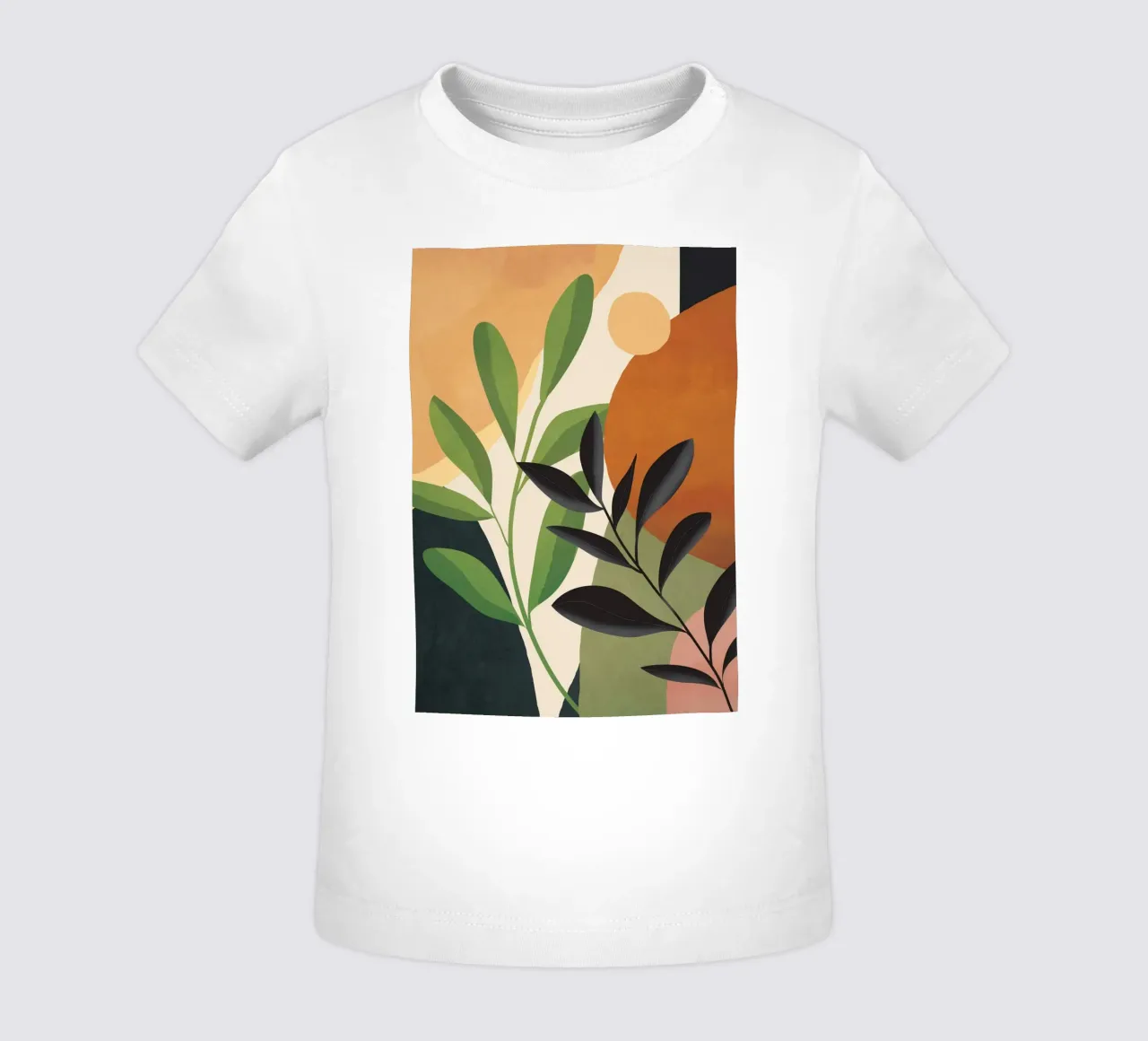 Abstract Sun Rays on the Branches 2 maglietta neonato da Flow Line