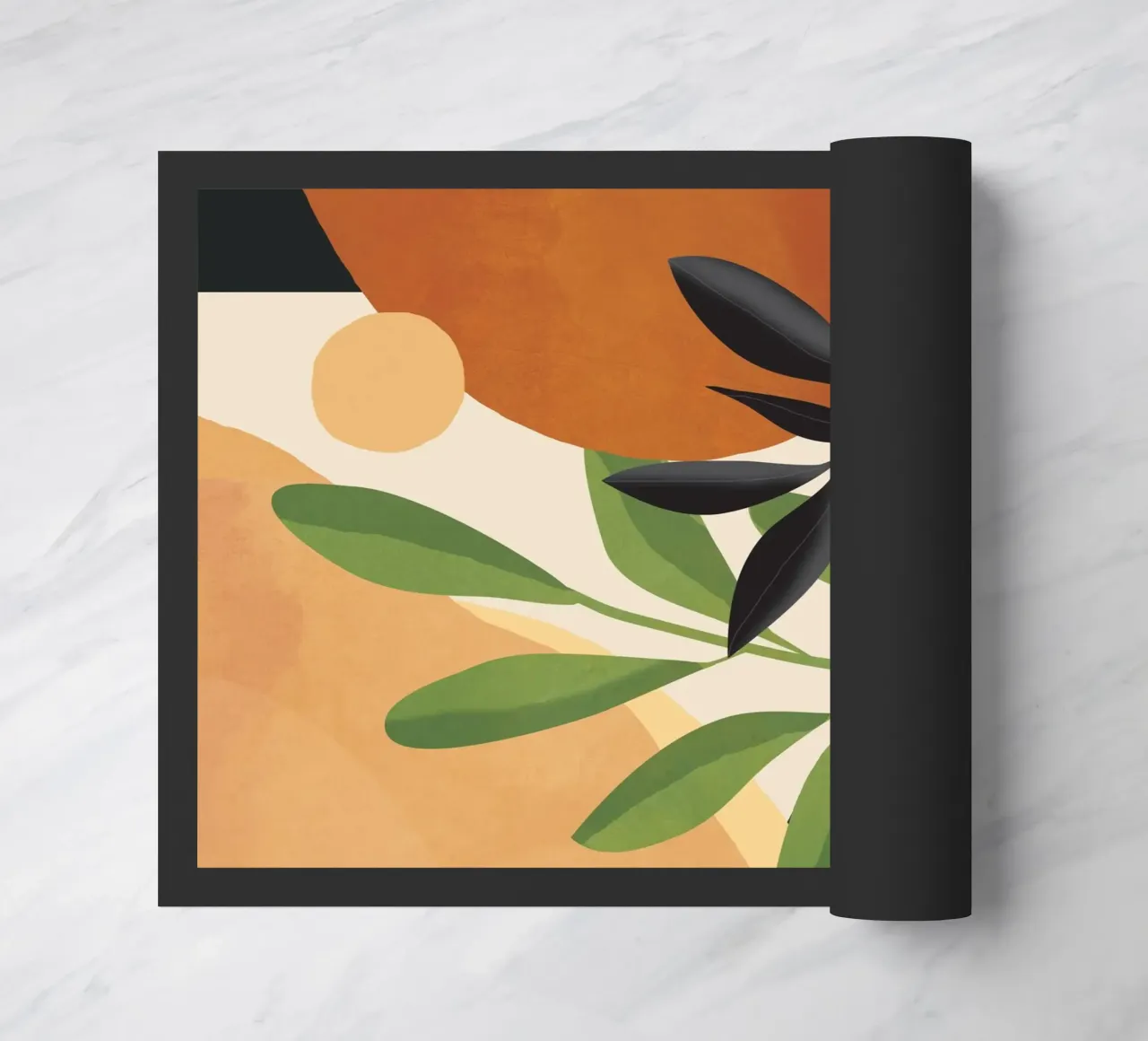 Abstract Sun Rays on the Branches 2 zerbino da Flow Line