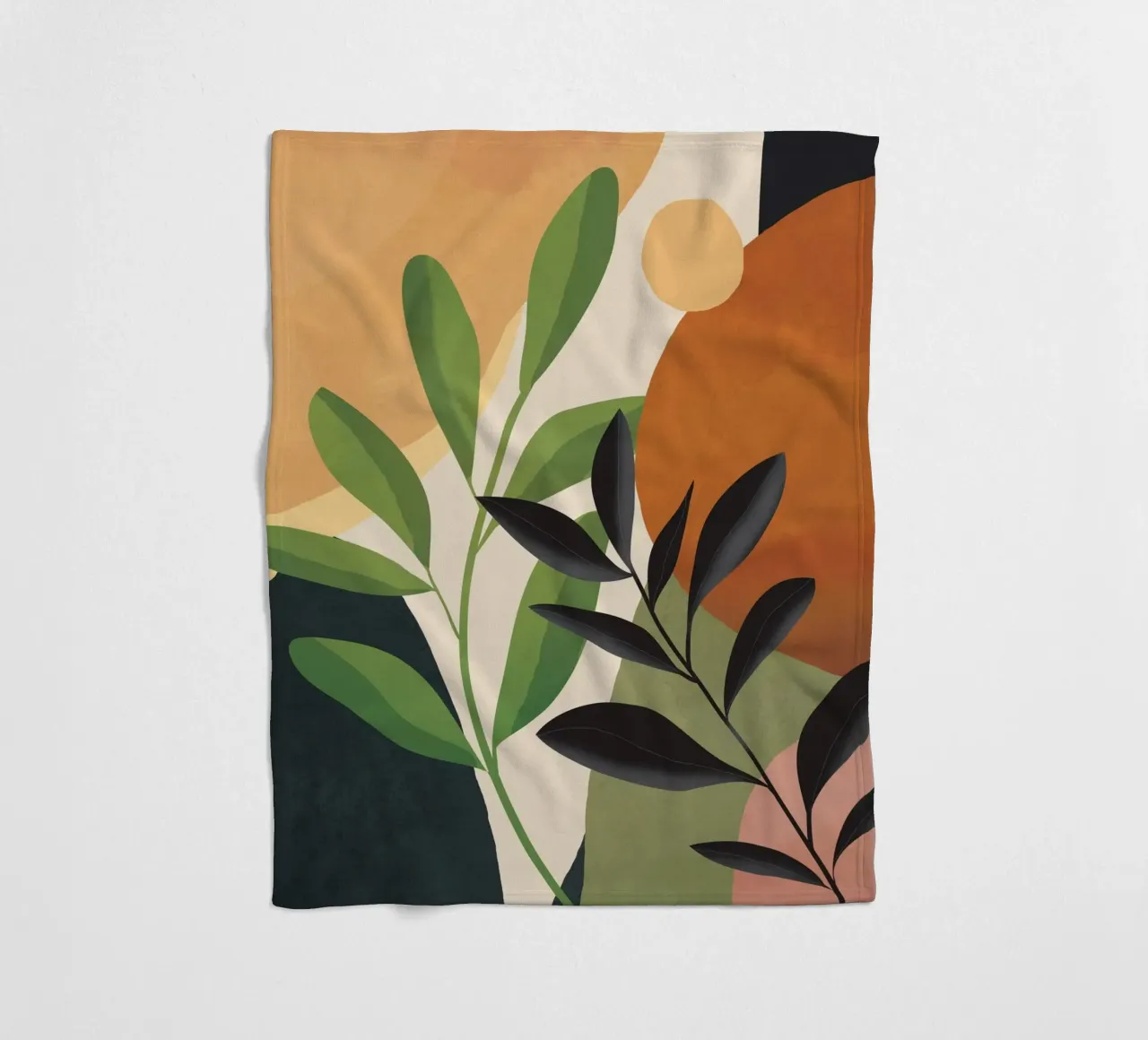 Abstract Sun Rays on the Branches 2 coperta in pile da Flow Line