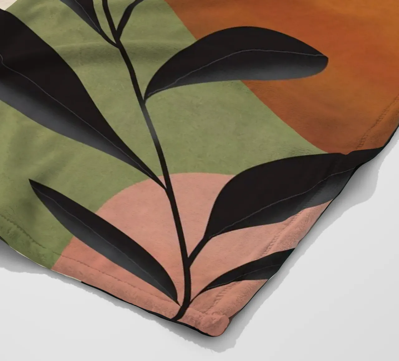 Abstract Sun Rays on the Branches 2 coperta in pile da Flow Line