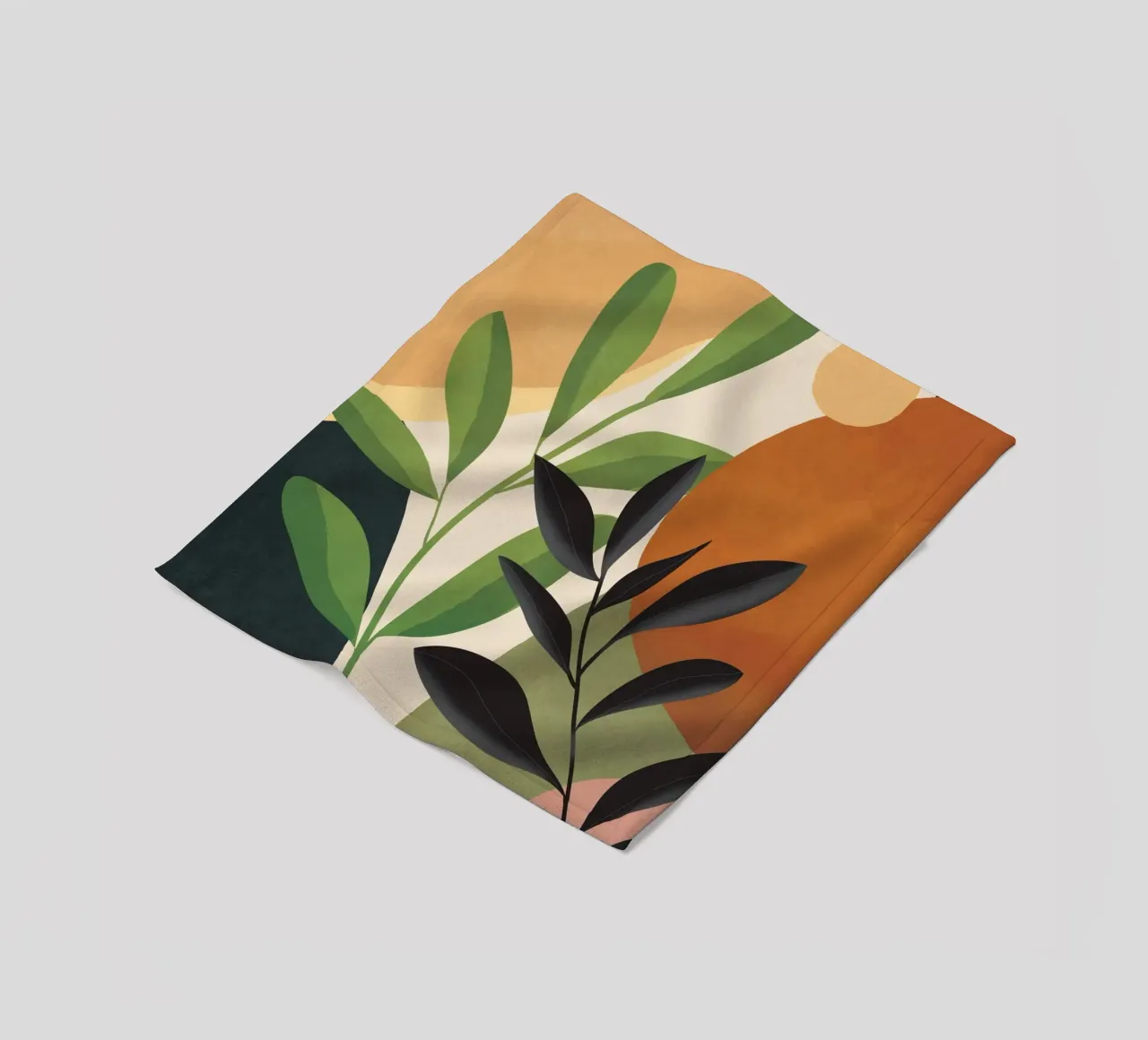 Abstract Sun Rays on the Branches 2 coperta in pile da Flow Line