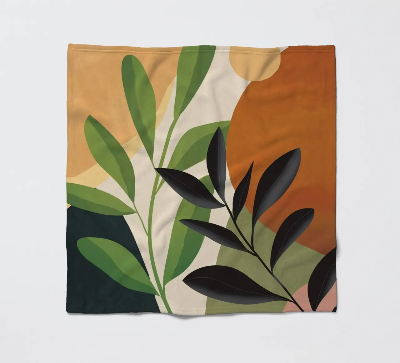 Abstract Sun Rays on the Branches 2 coperta in pile da Flow Line