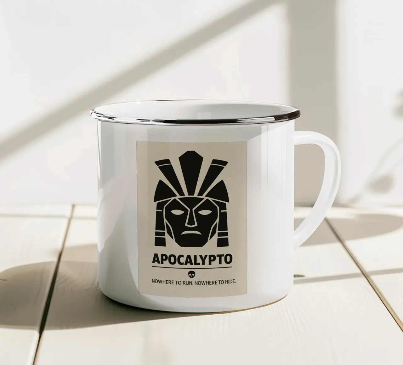 Apocalypto Print tazza in smalto da MoviesArt