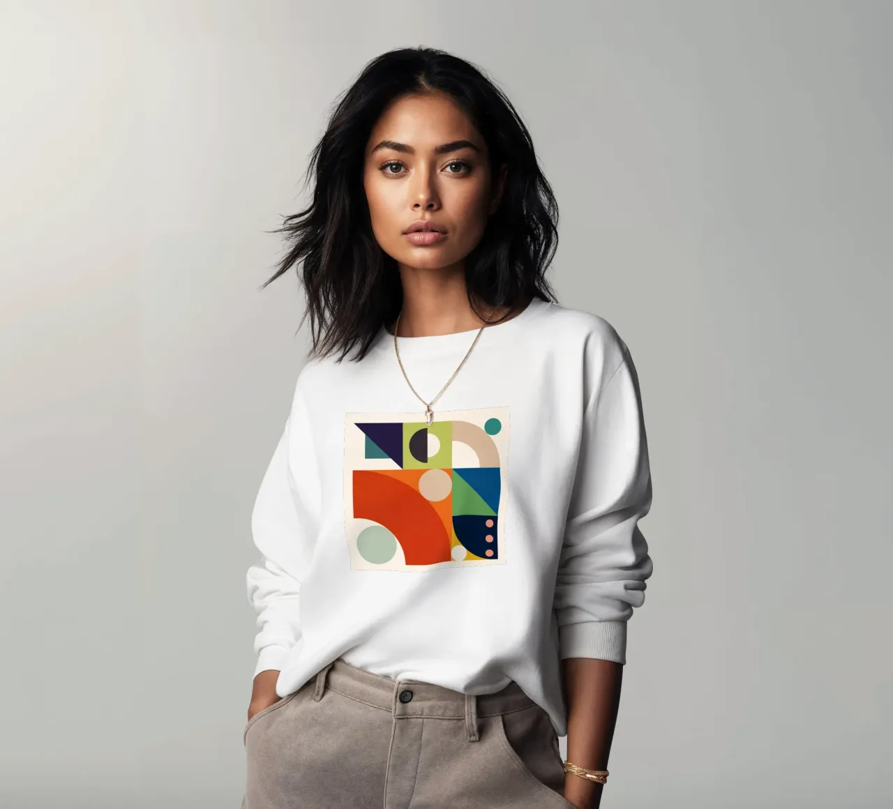 Round Flow No. 2 felpa da Flow Line