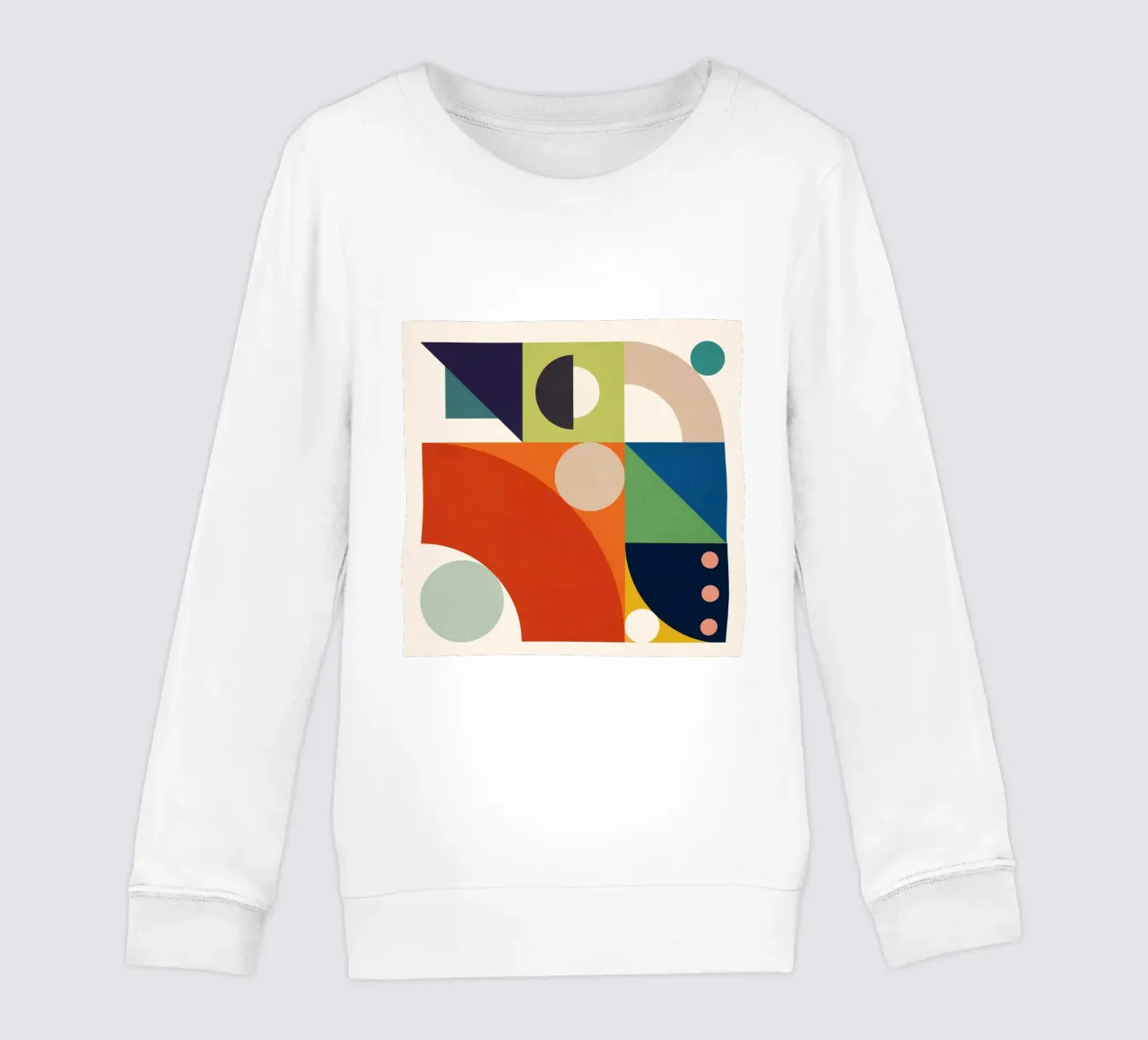 Round Flow No. 2 kids sweatshirt by Flow Line