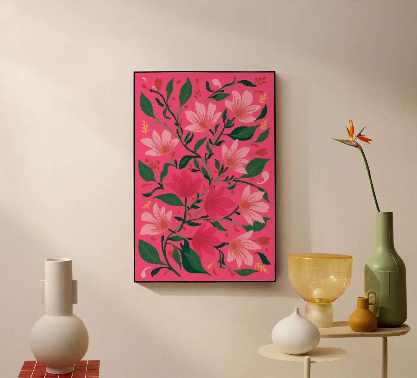 Petali rosa audaci plexiglass da Arcane Shade