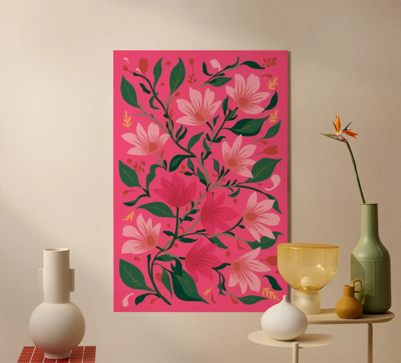 Petali rosa audaci plexiglass da Arcane Shade