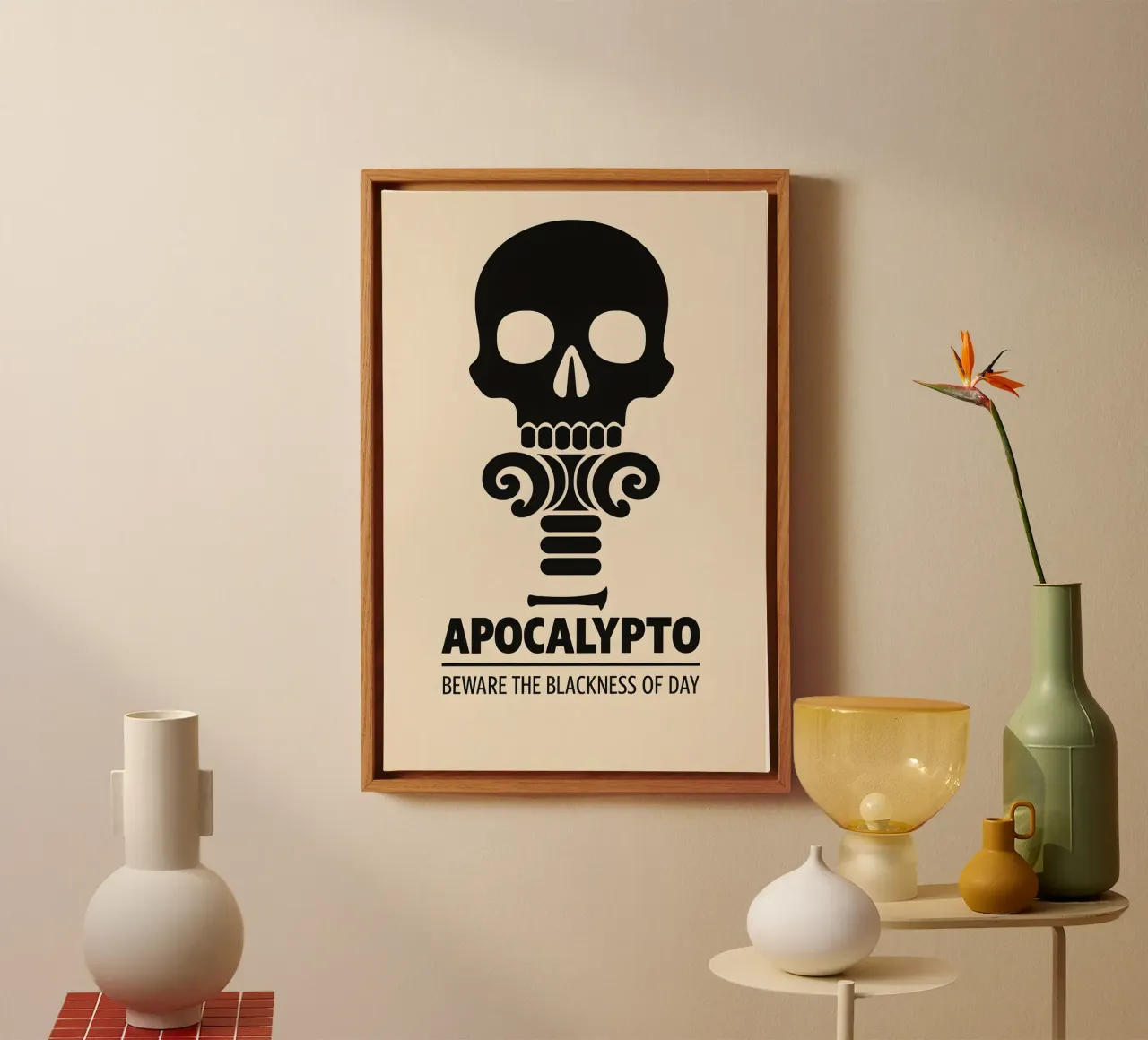 Apocalypto Print tela con Cornice a cassetta da MoviesArt