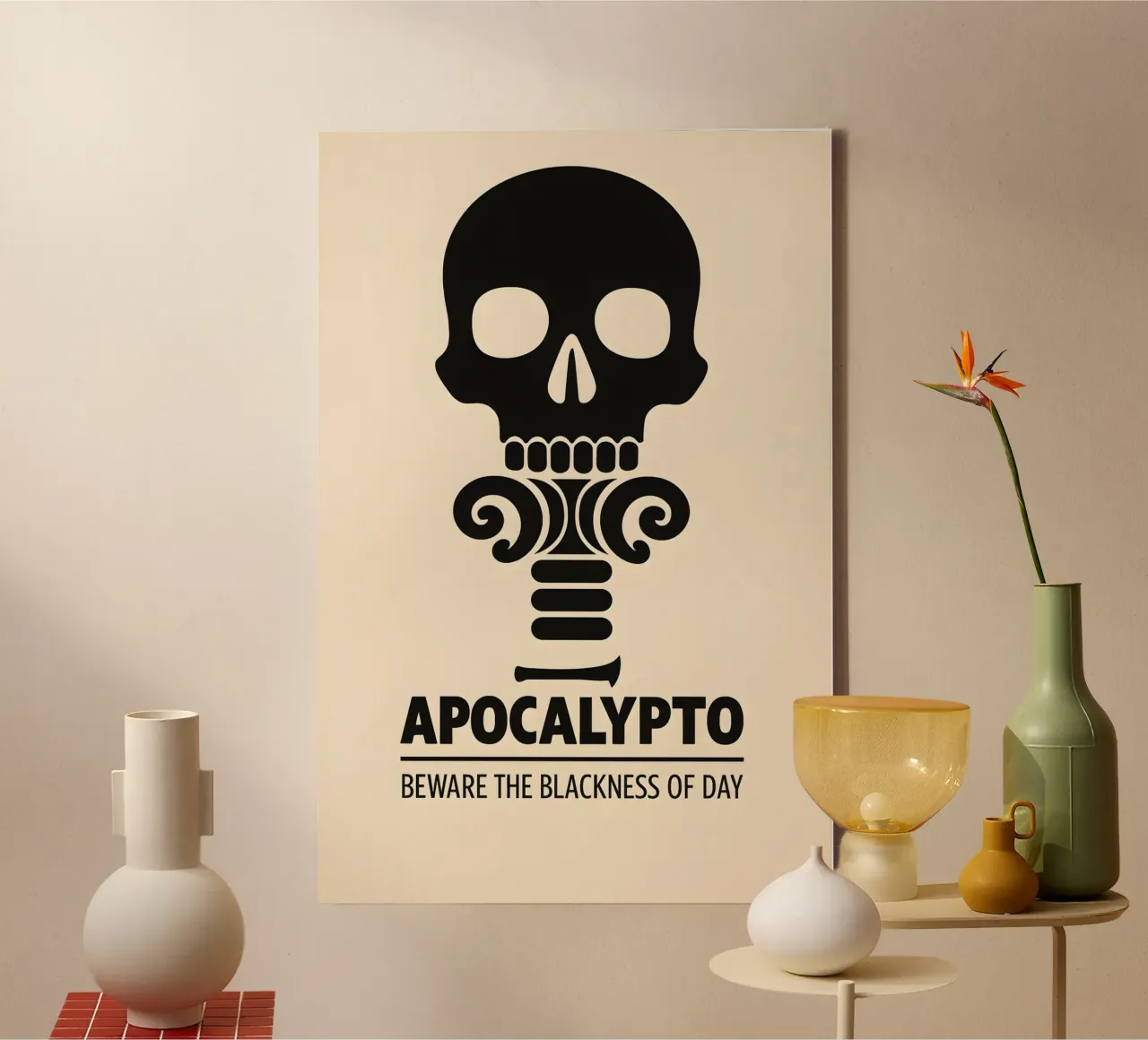 Apocalypto Print tela con Cornice a cassetta da MoviesArt