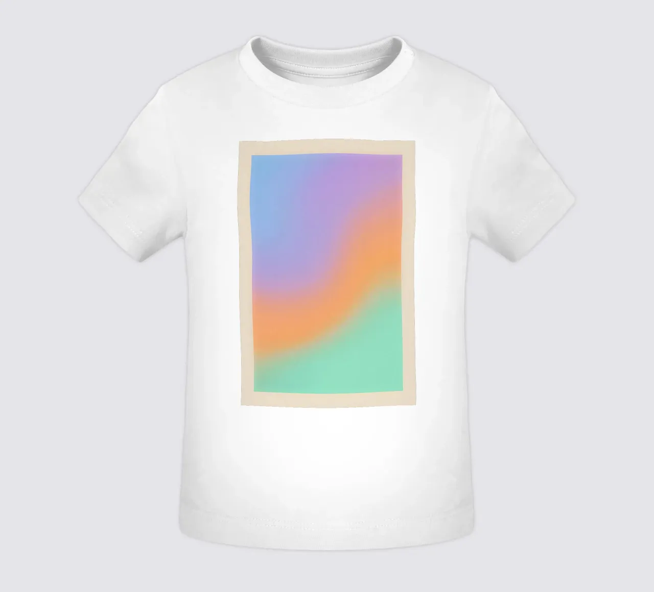 Pastel Breeze baby t-shirt by SMPLE