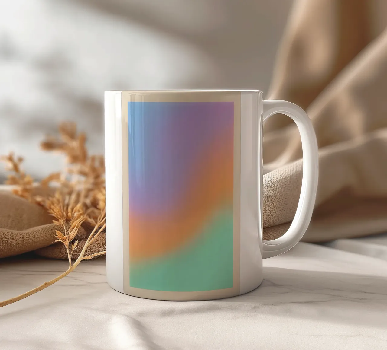 Pastel Breeze ceramic mug by SMPLE