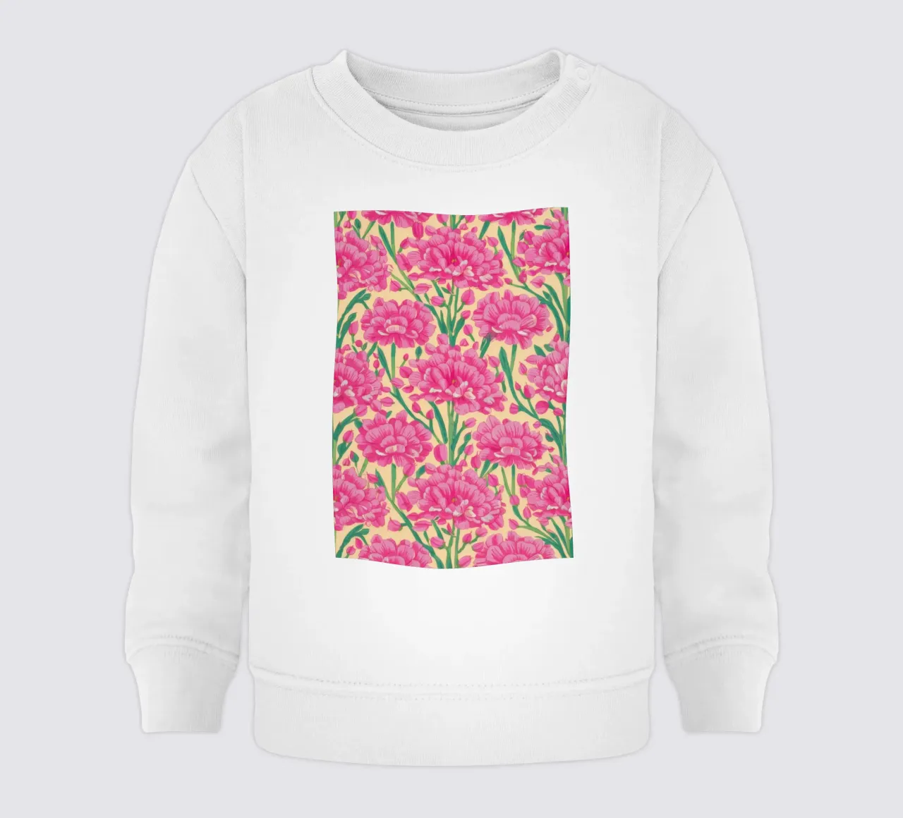 Garofano Pattern Joy felpa neonato da Arcane Shade