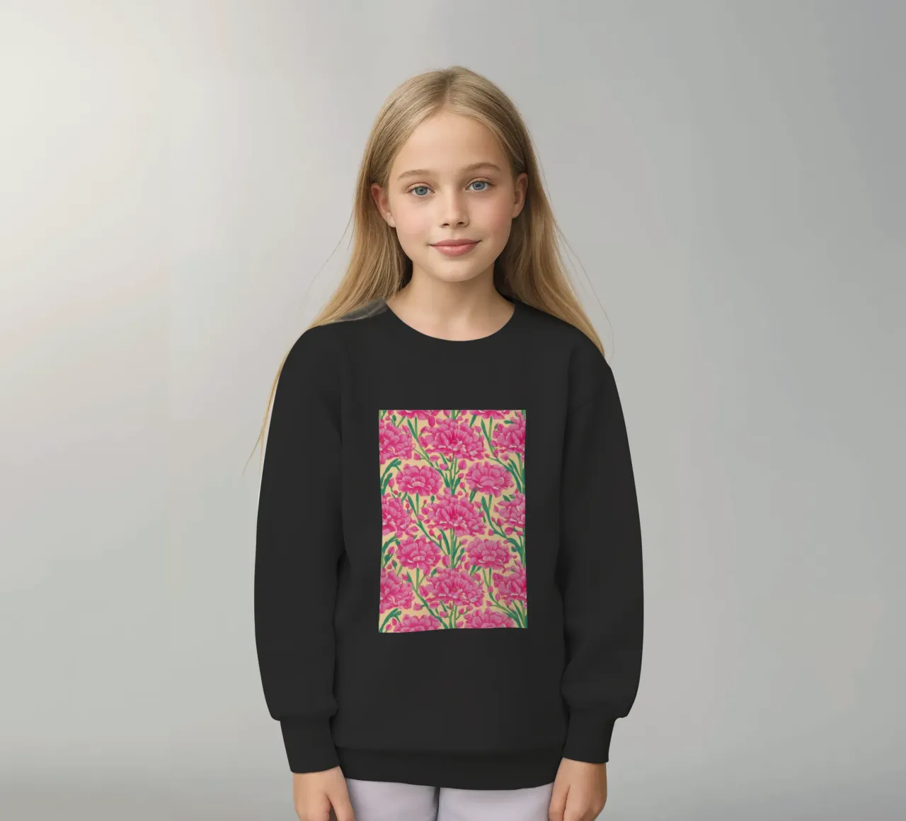 Garofano Pattern Joy felpa bambino da Arcane Shade