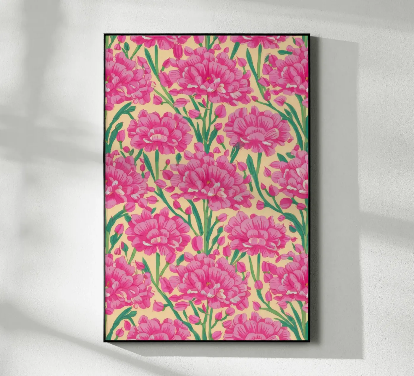 Carnation Pattern Joy Acryl-Glas von Arcane Shade