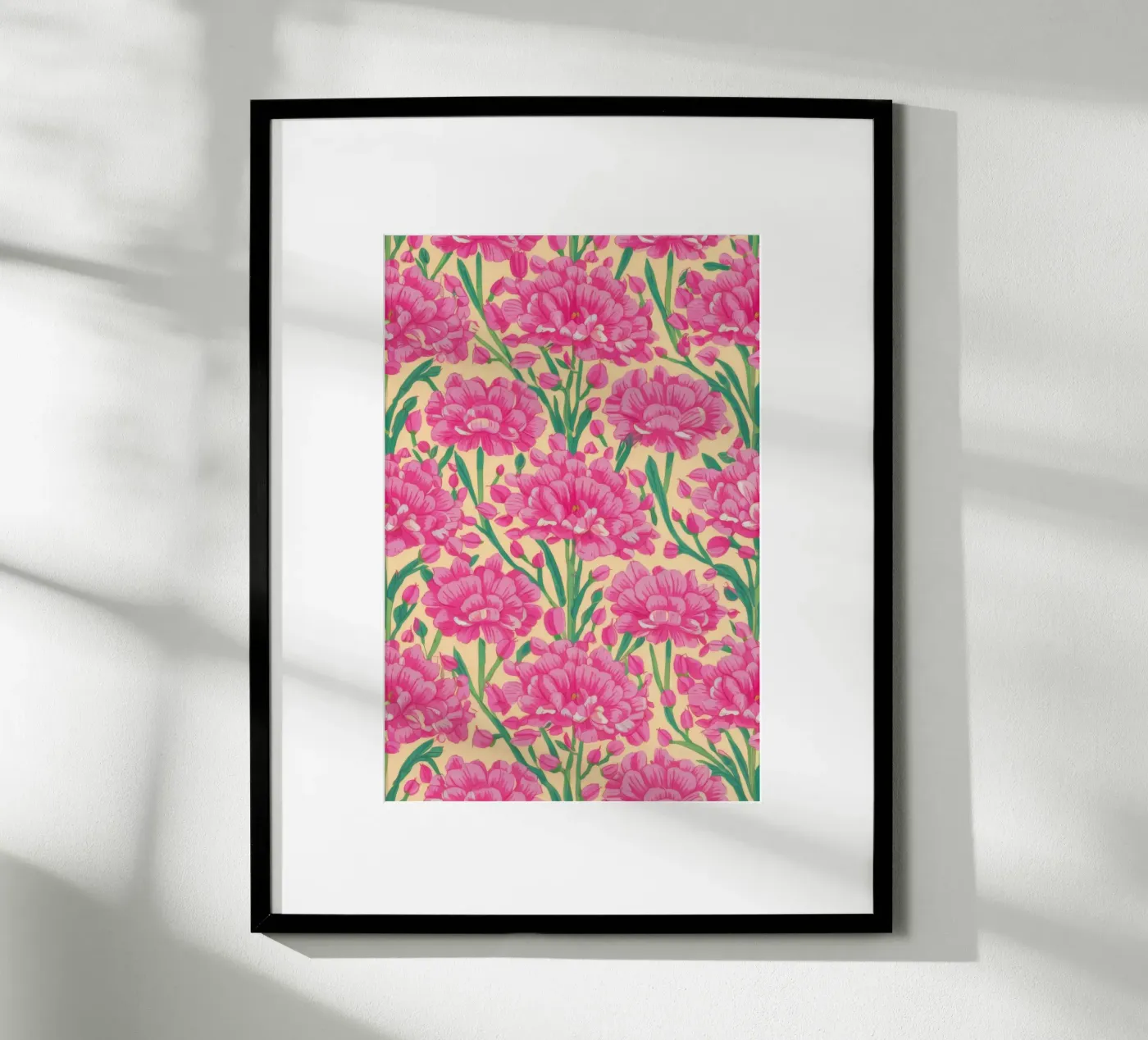 Garofano Pattern Joy poster da Arcane Shade