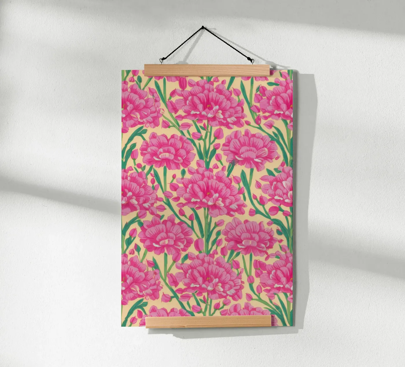 Garofano Pattern Joy poster da Arcane Shade