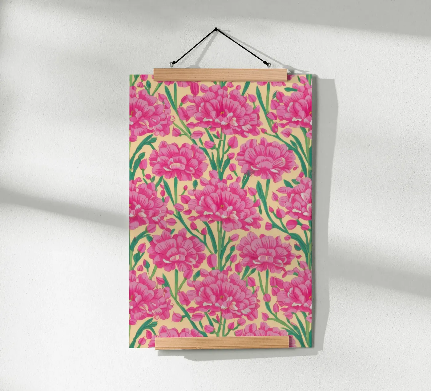 Carnation Pattern Joy Poster von Arcane Shade