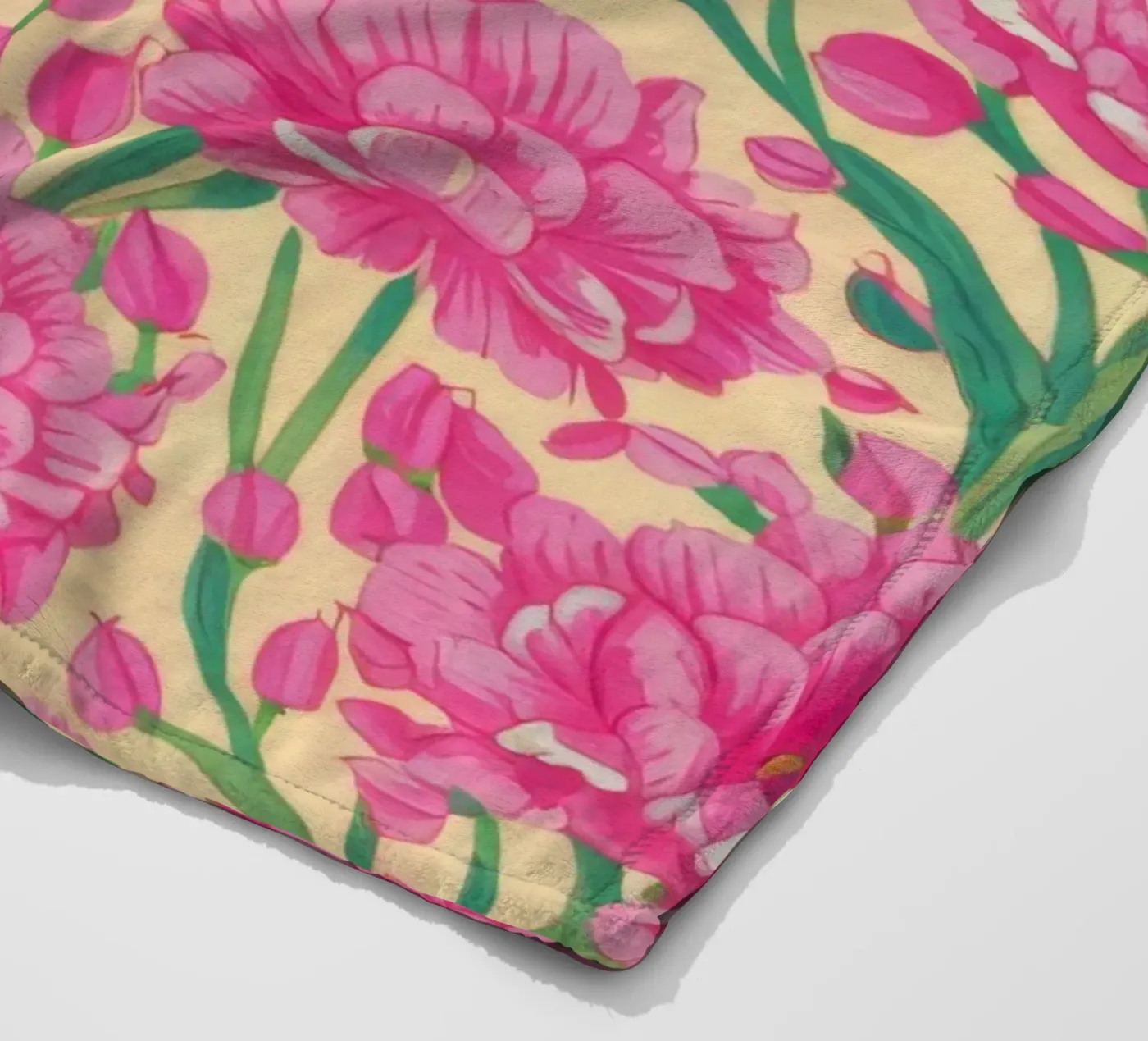 Carnation Pattern Joy Fleecedecke von Arcane Shade