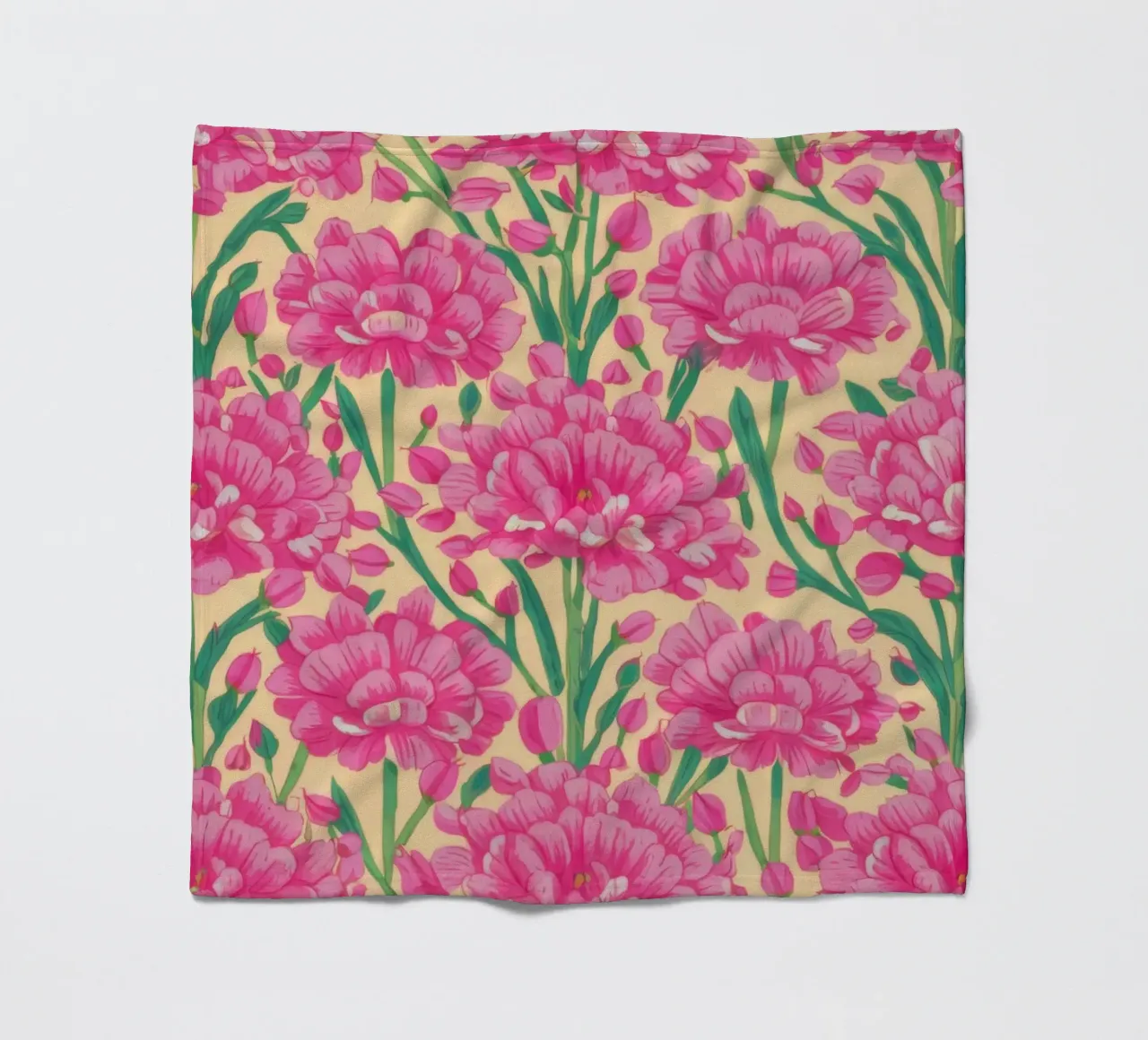 Nelken-Muster Freude Fleecedecke von Arcane Shade