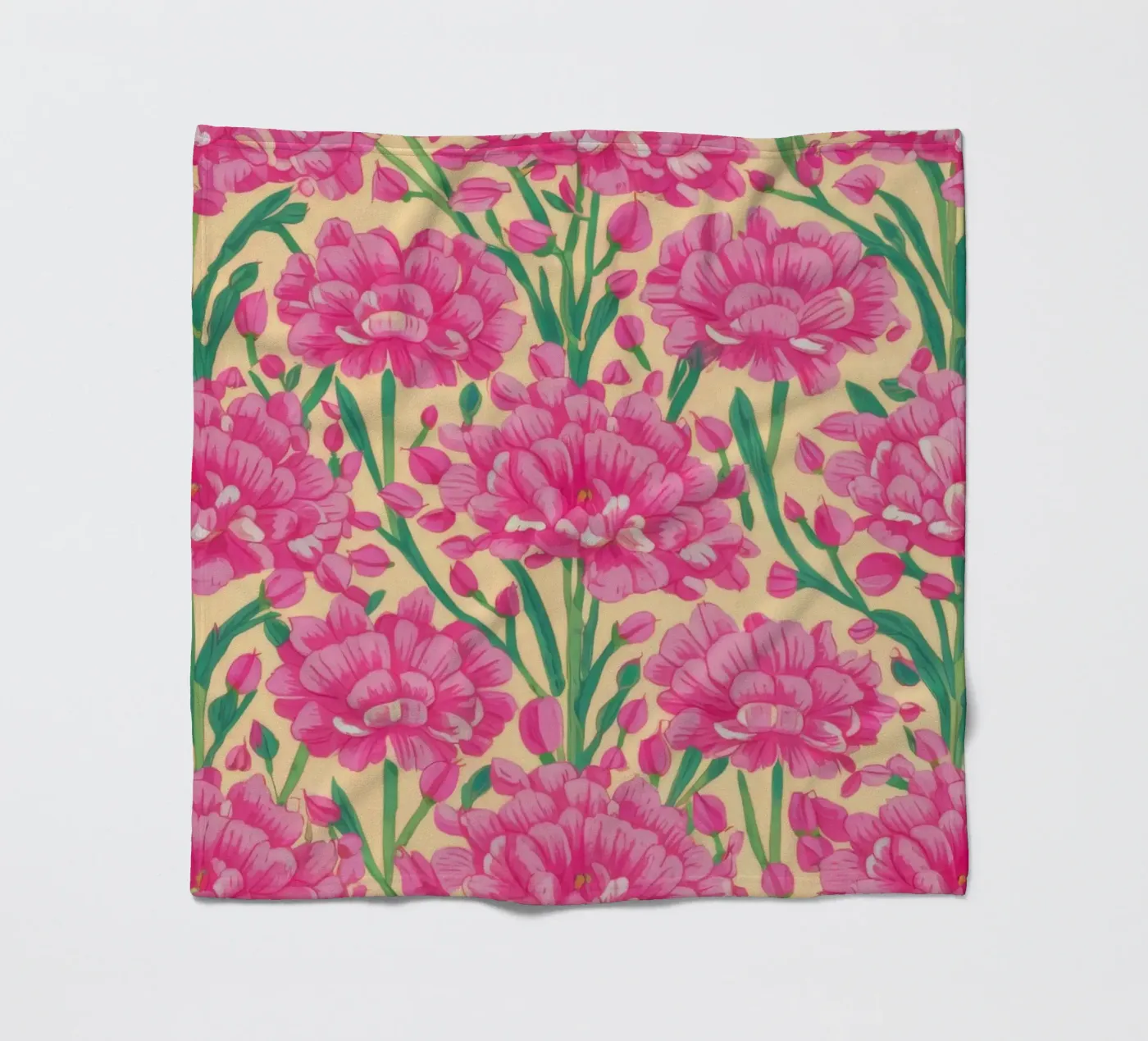 Carnation Pattern Joy Fleecedecke von Arcane Shade