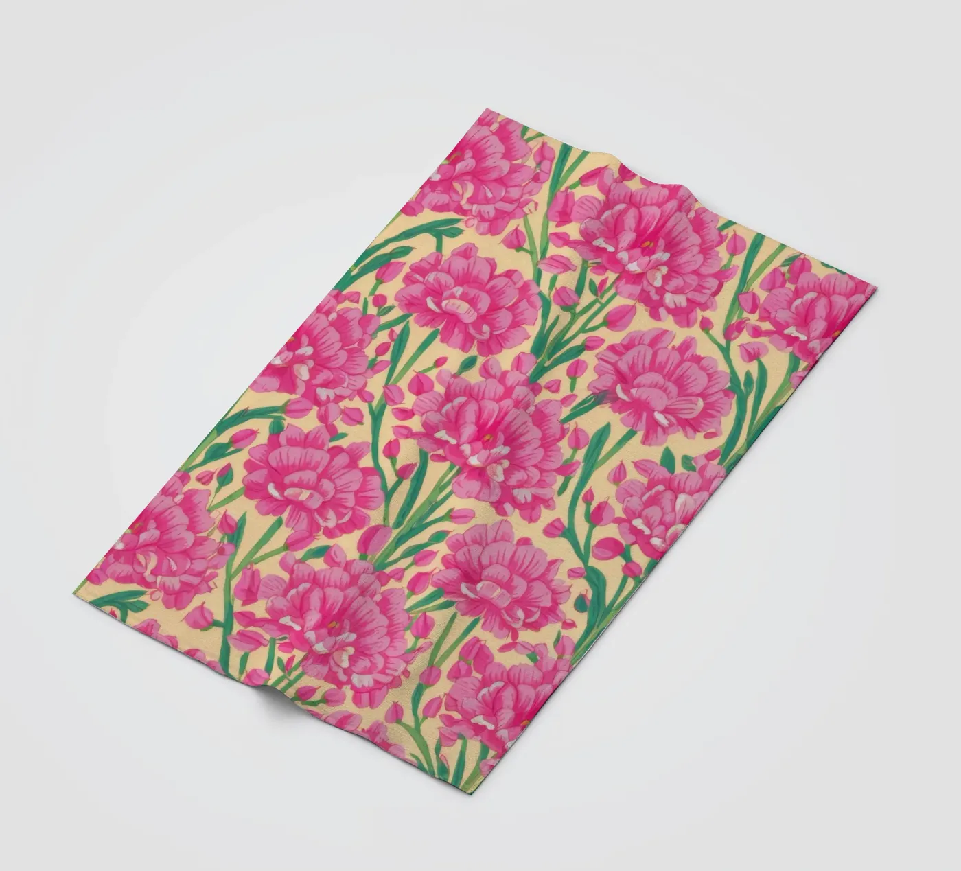 Carnation Pattern Joy Fleecedecke von Arcane Shade