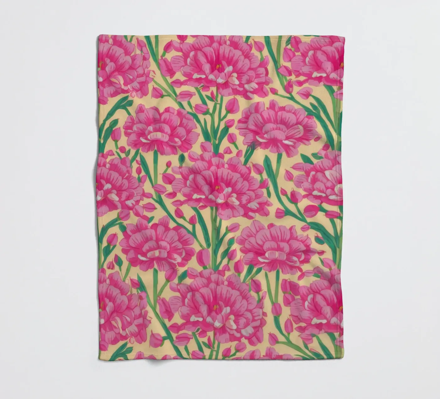Carnation Pattern Joy Fleecedecke von Arcane Shade