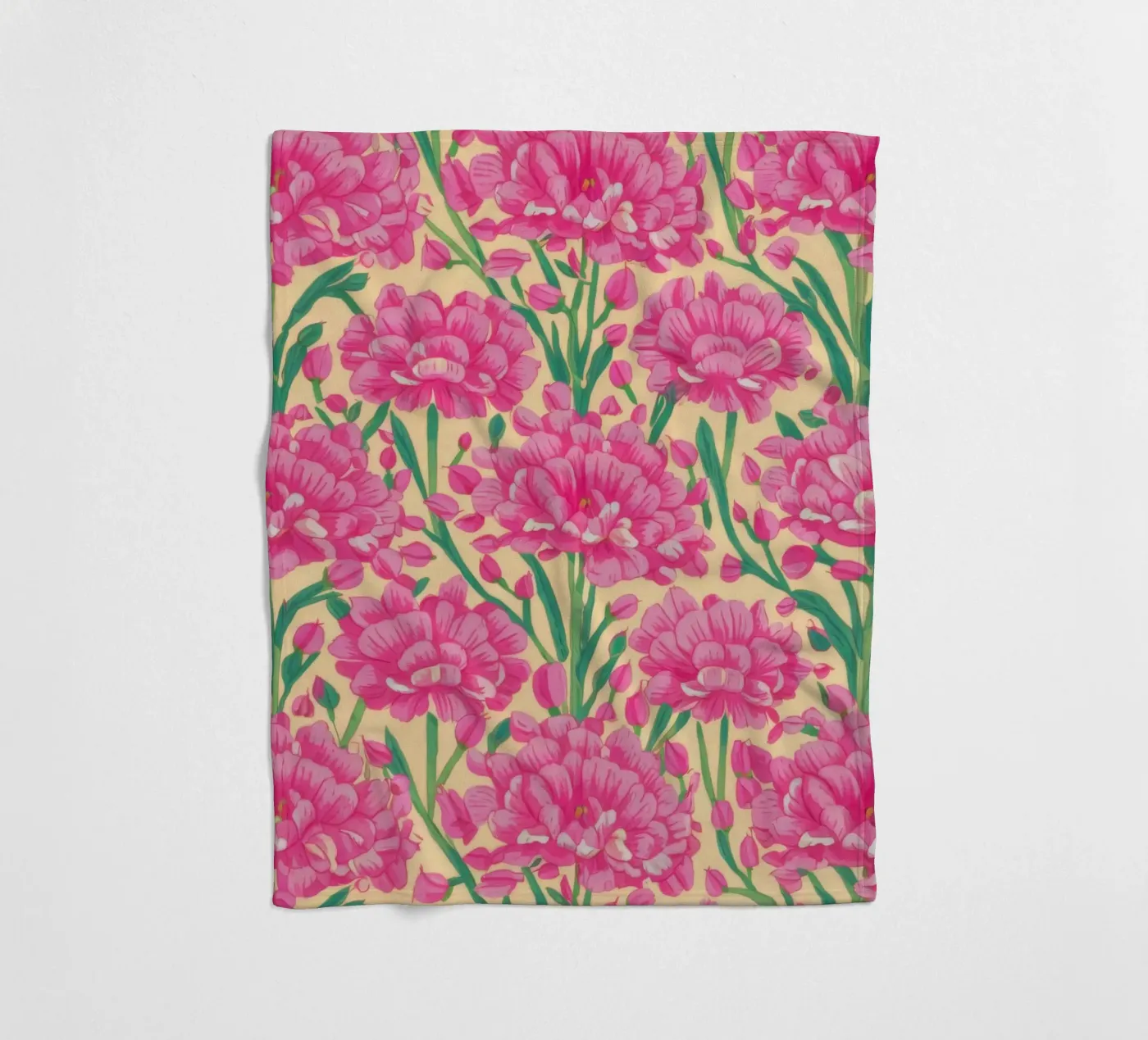 Carnation Pattern Joy Fleecedecke von Arcane Shade
