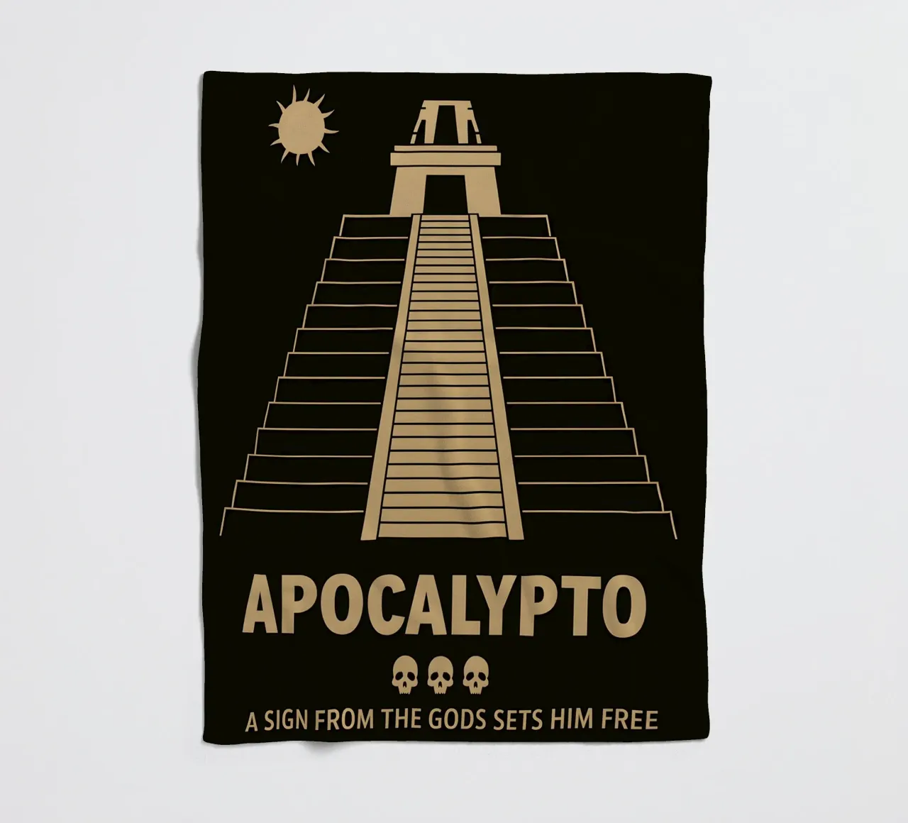 Apocalypto Print coperta in pile da MoviesArt