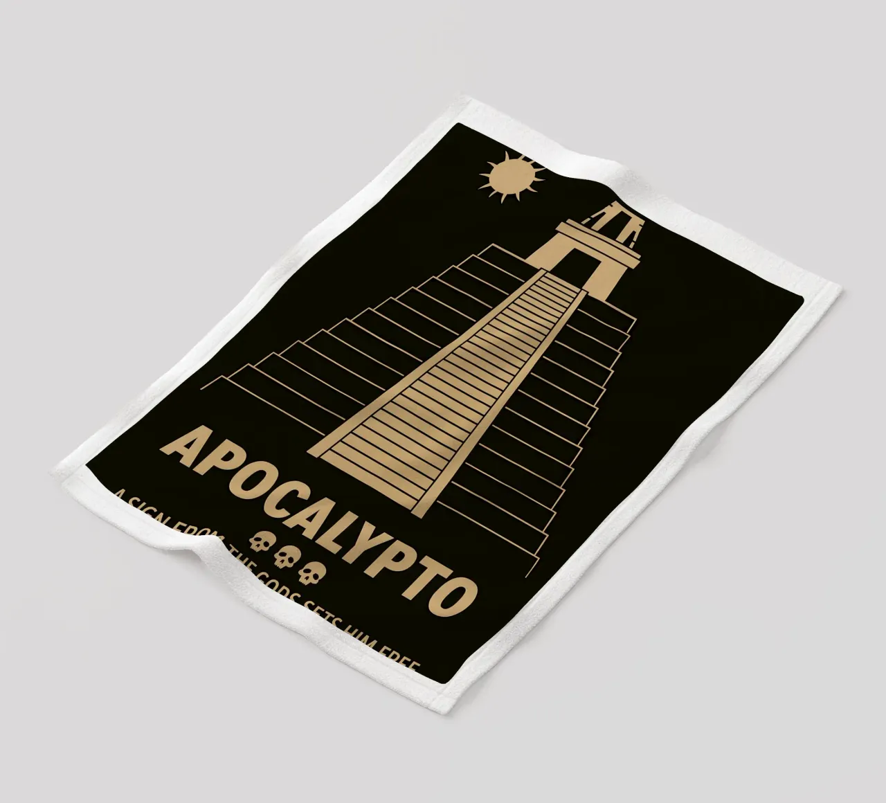 Apocalypto Print coperta in pile da MoviesArt