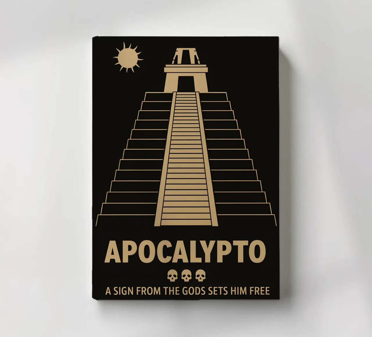 Apocalypto Print notebook by MoviesArt
