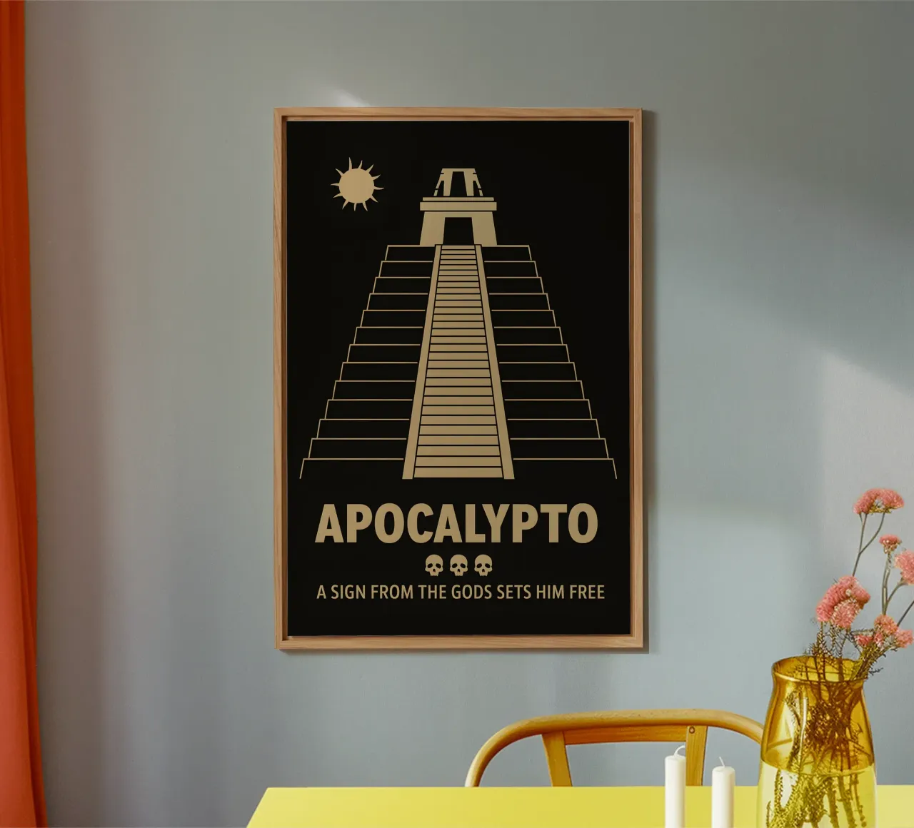 Apocalypto Print alluminio dibond da MoviesArt