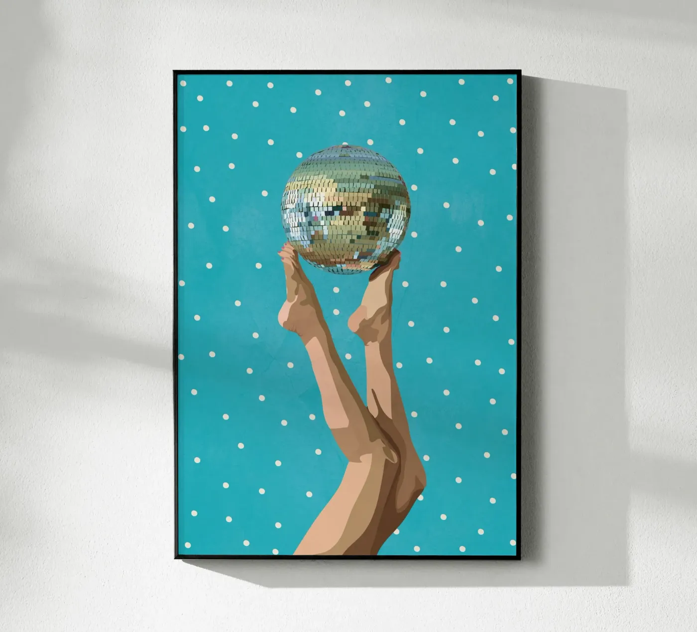 Disco Feet 2 plexiglass da cityart