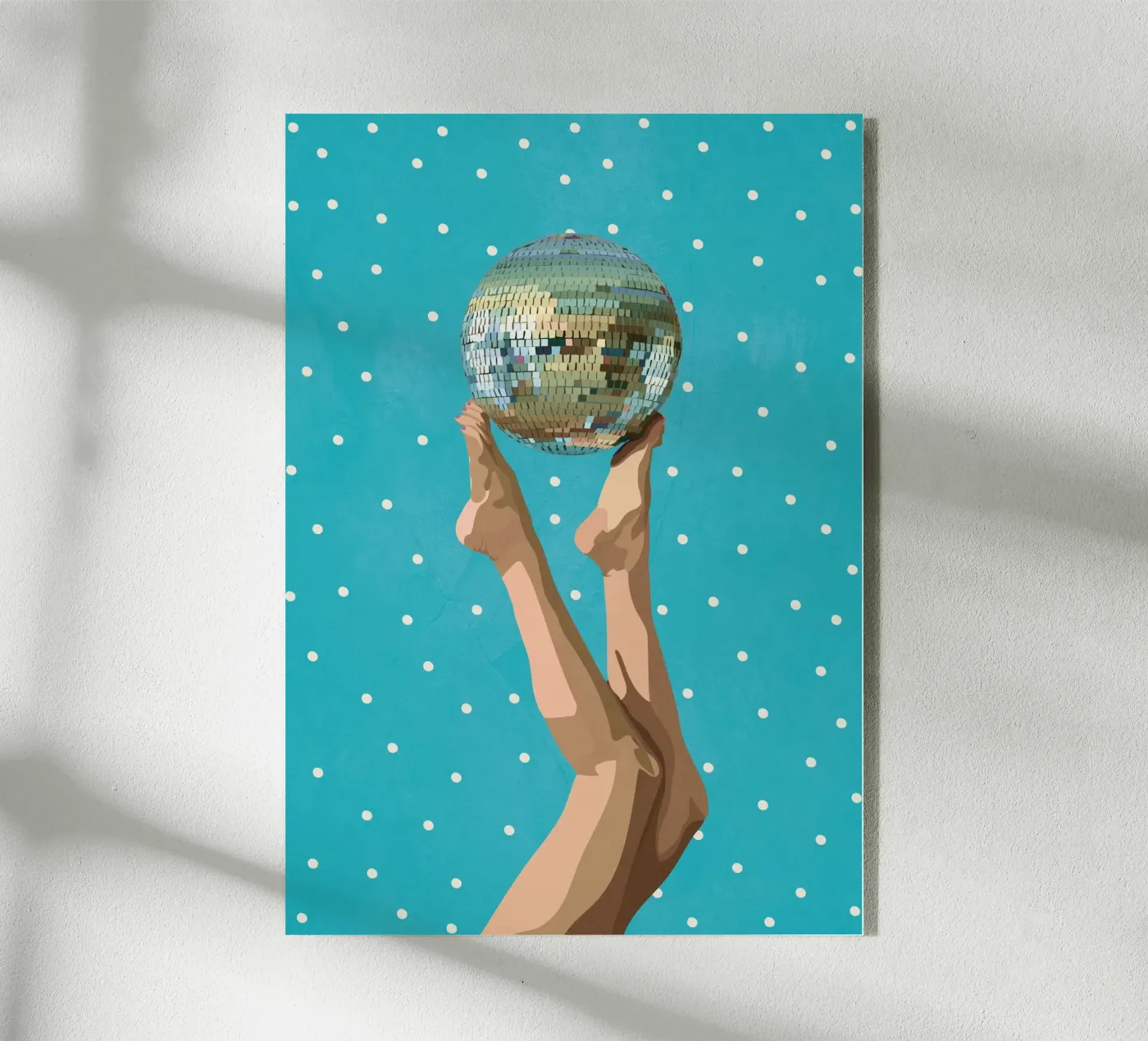 Disco Feet 2 plexiglass da cityart