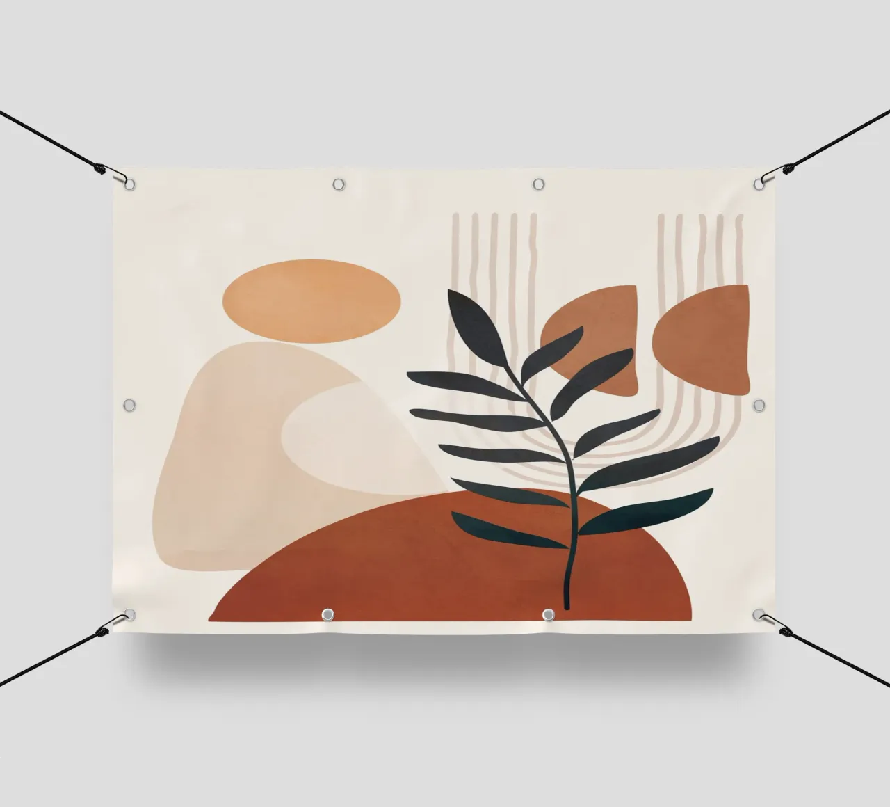 Modern Shapes Design 9 telo in pvc da cityart