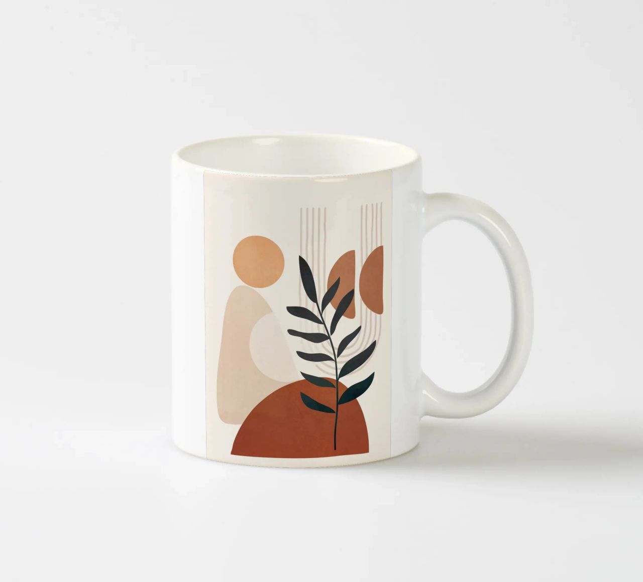 Modern Shapes Design 9 tazza in ceramica da cityart