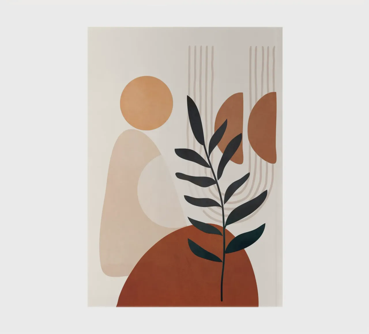 Modern Shapes Design 9 notebook by cityart