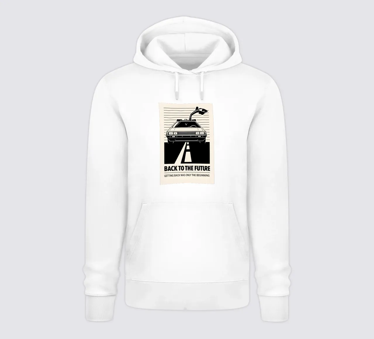Back To The Future Print sudadera con capucha de MoviesArt