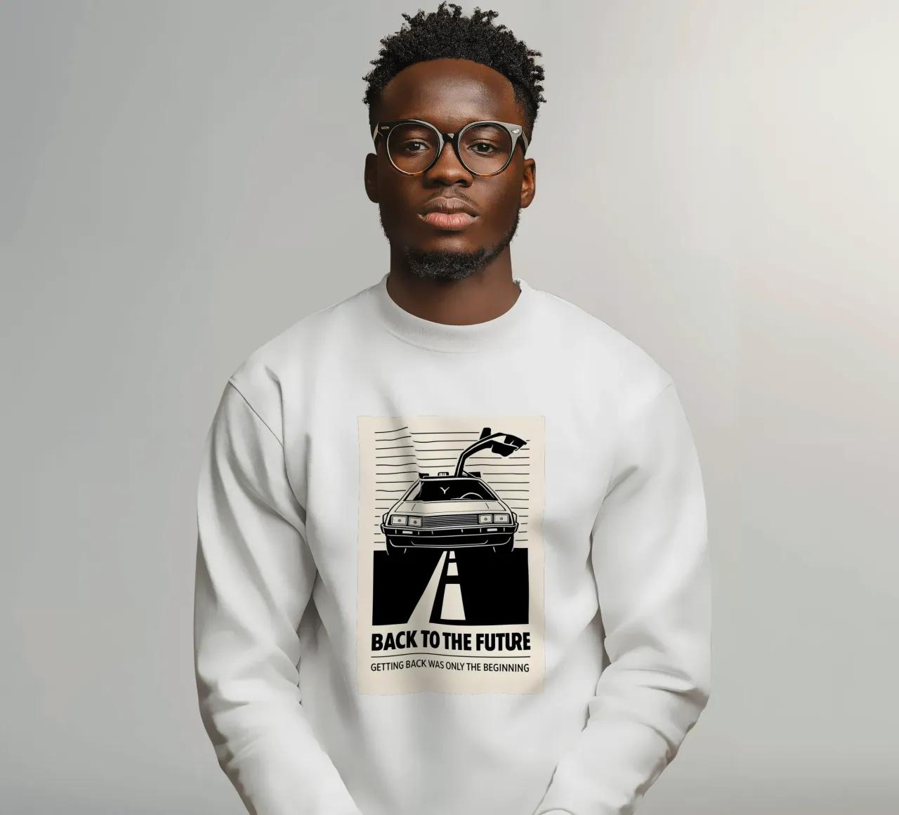 Back To The Future Print felpa da MoviesArt